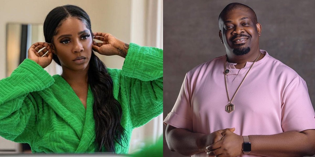 “I am pregnant for Don Jazzy” – Singer Tiwa Savage jokes; he reacts