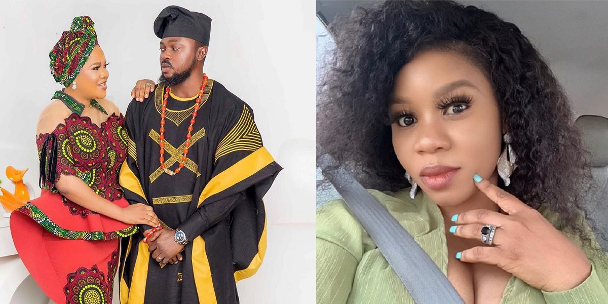 Actress Wumi Toriola reacts after IG person accused her of getting an affair with colleague, Toyin Abraham’s husband