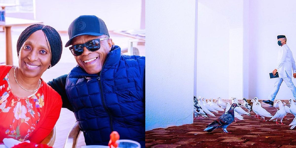 “Light as a dove” – VP Yemi Osinbajo’s spouse celebrates him as he turns 66