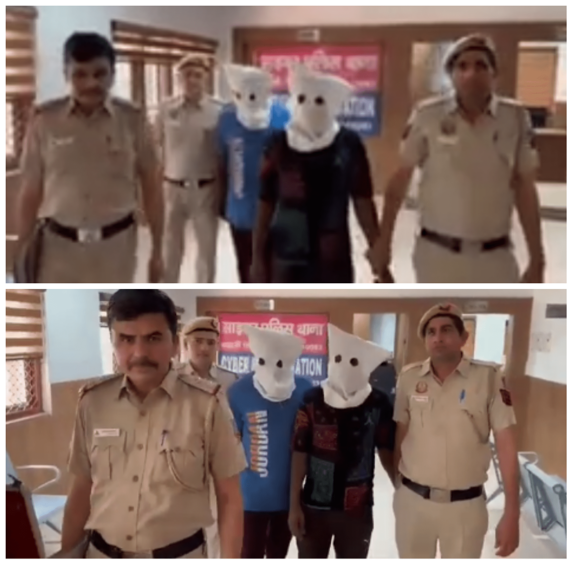 Two Nigerians arrested for allegedly duping over 700 women in India (Video)