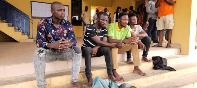 Jungle justice: Four suspected killers of 25-year-old Ondo driver arrested(photos)