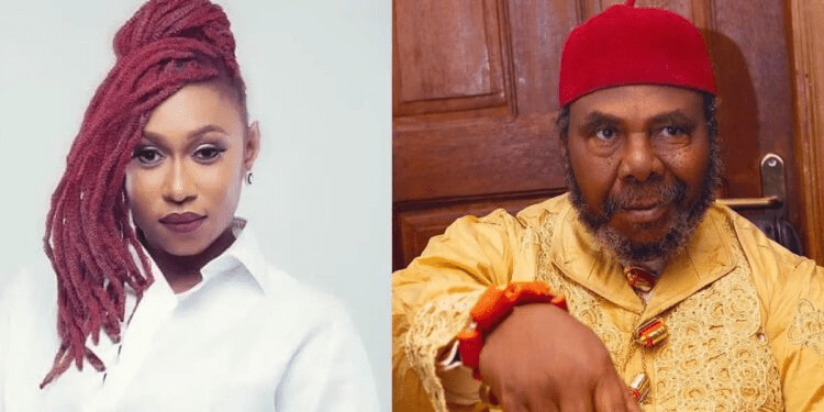 Nigerian Singer Cynthia Morgan Reveals Encounter with Veteran Actor Pete Edochie: “He Forced Me to Go Against My Tradition and Offered ‘Osiba”