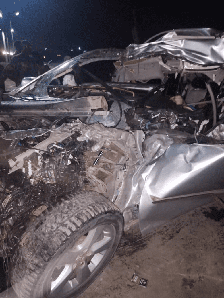 Four tragically lost their lives, Two injured in an auto crash on Lagos-Ibadan Expressway