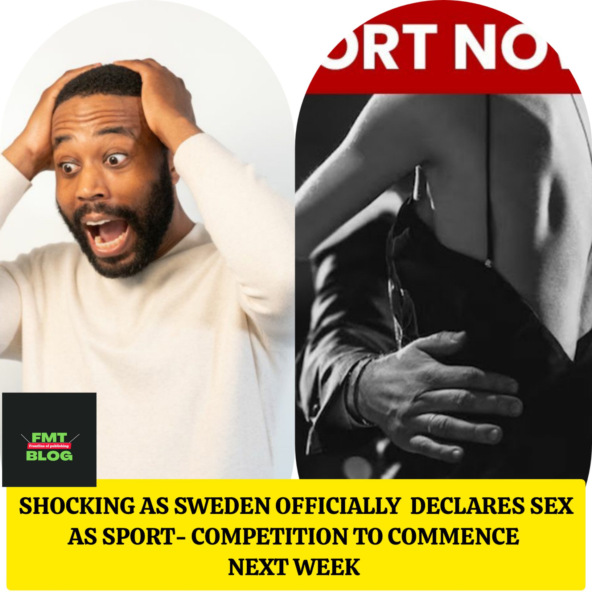 Shocking as Sweden Officially Declares Sex as Sport – Competition to Commence Next week