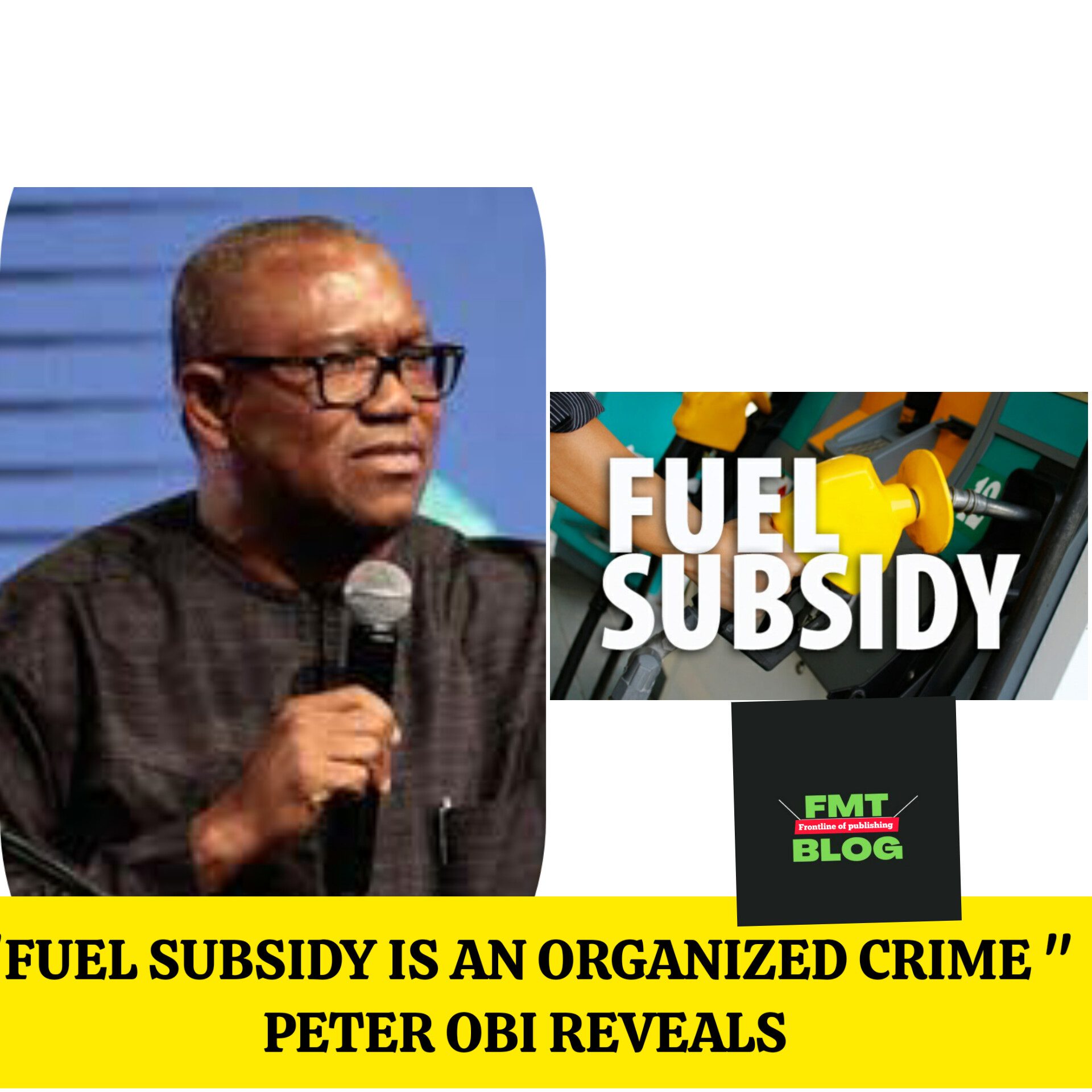 ‘Fuel subsidy is an organized crime’ – Peter Obi reveals  [Videos]