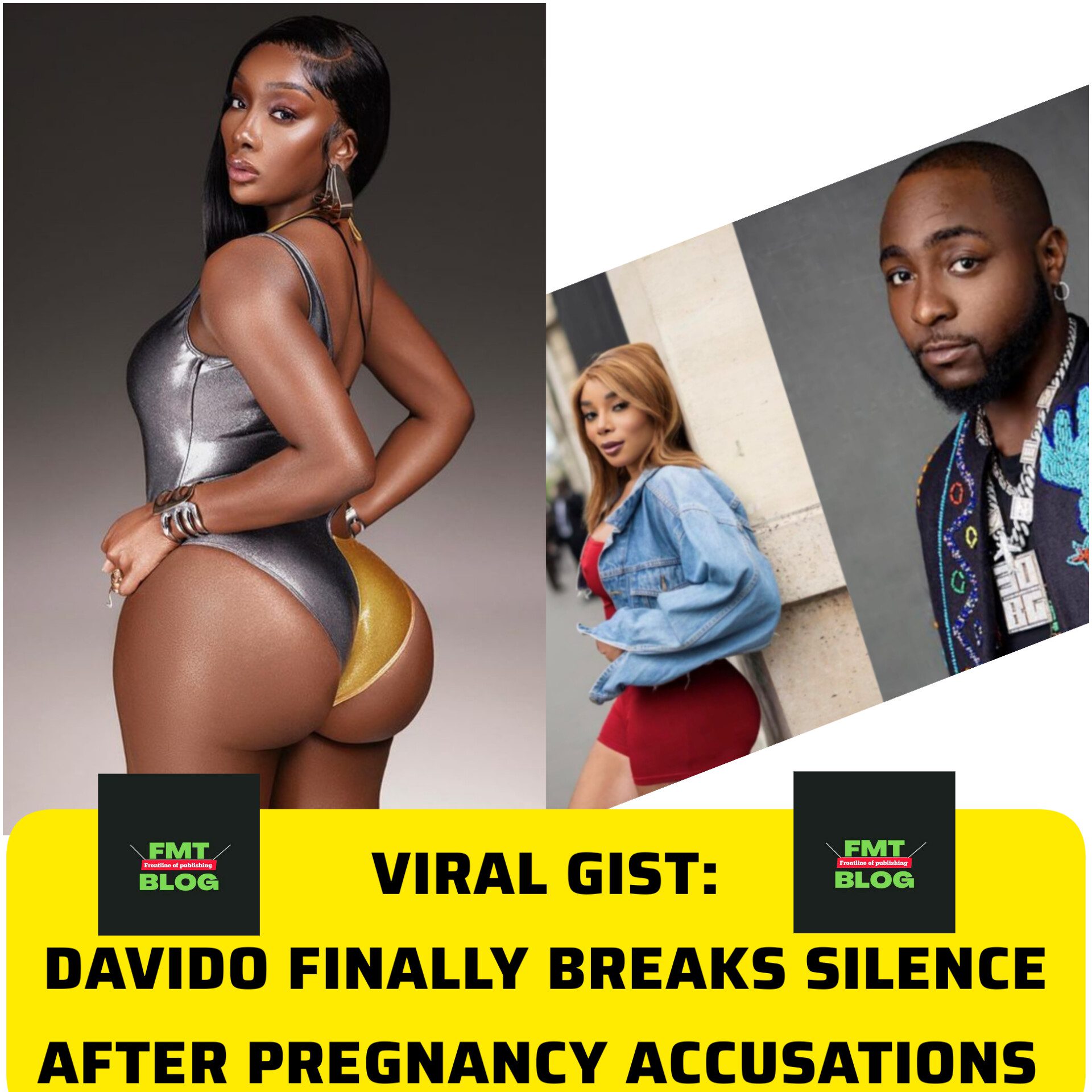 Davido Finally Breaks Silence AFter Pregnancy Accusations (See What He Said)