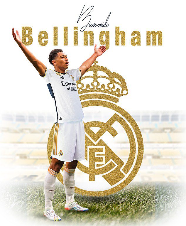 Jude Bellingham penned 6-year deal with Real Madrid