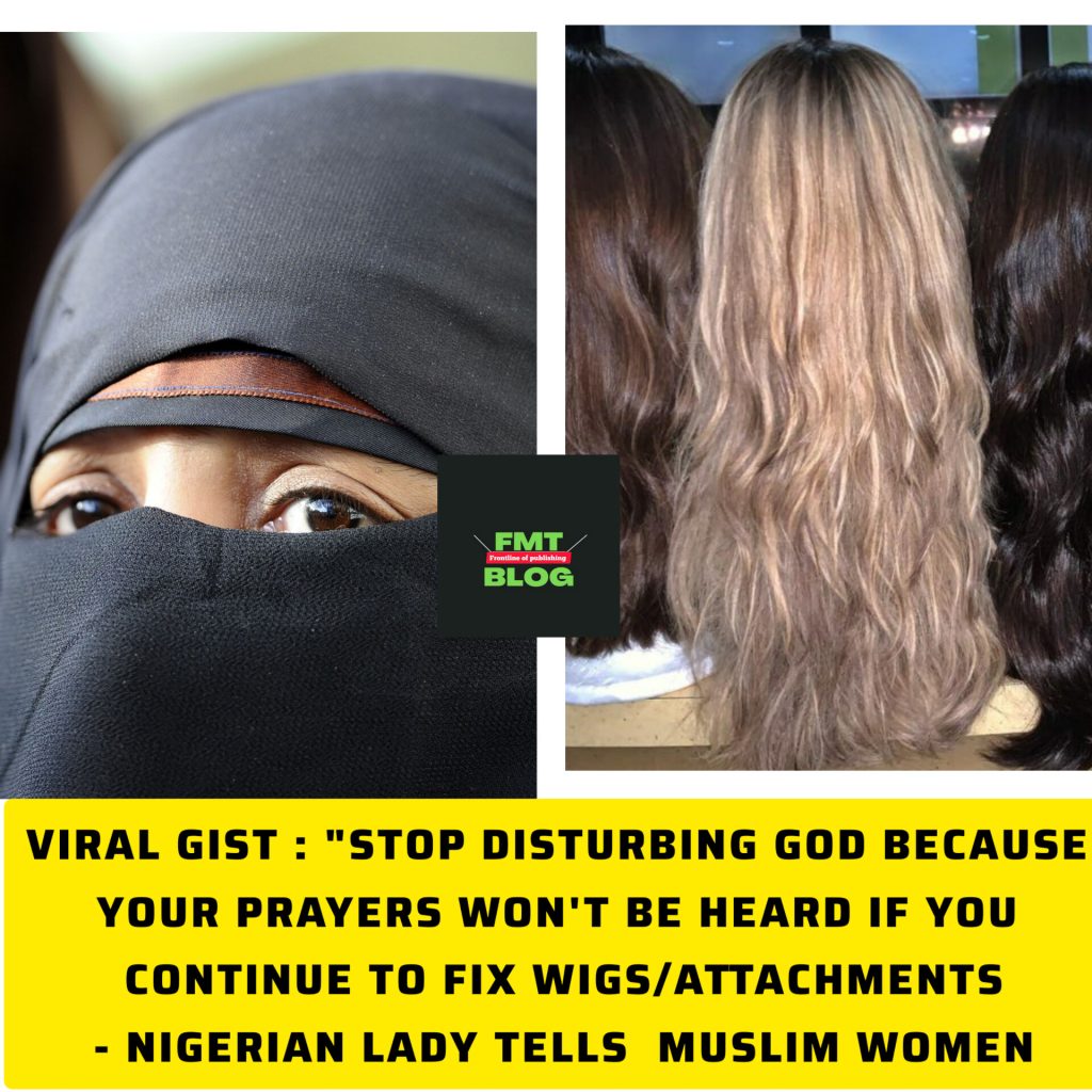 Muslim Women Wigs and attachments