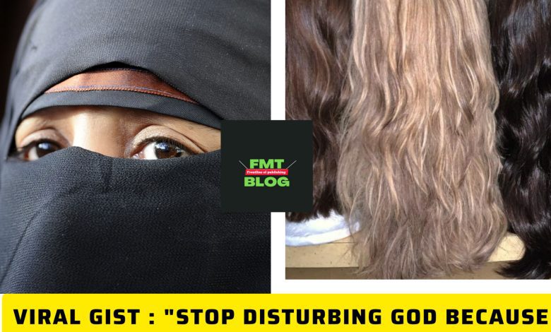 Muslim Women Wigs and attachments