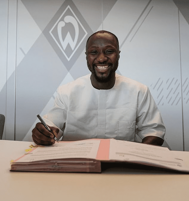 Former Liverpool Star, Naby Keita signs for New Club in Native Attire