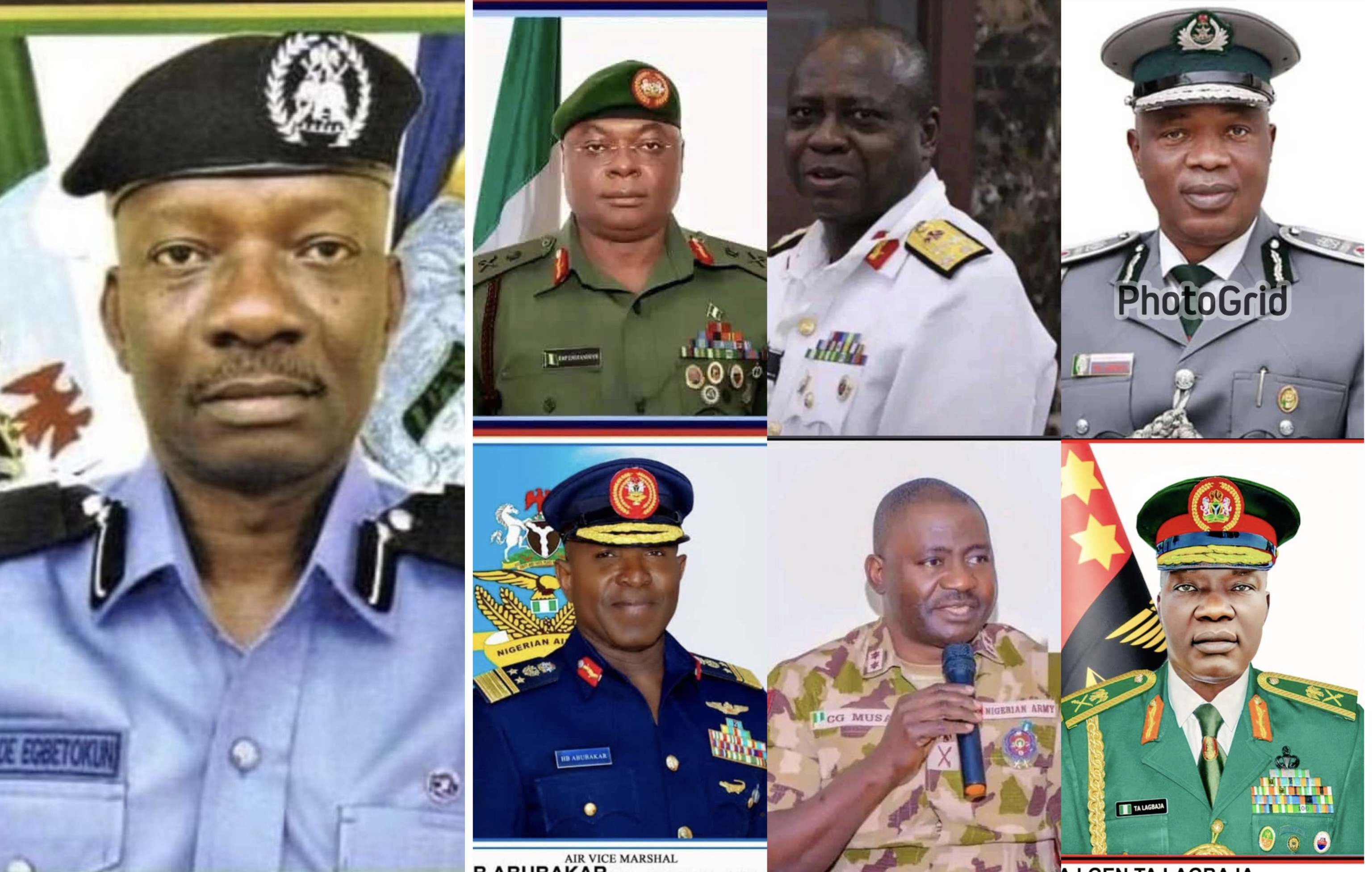 Meet all the newly appointed service chiefs (PHOTOS)