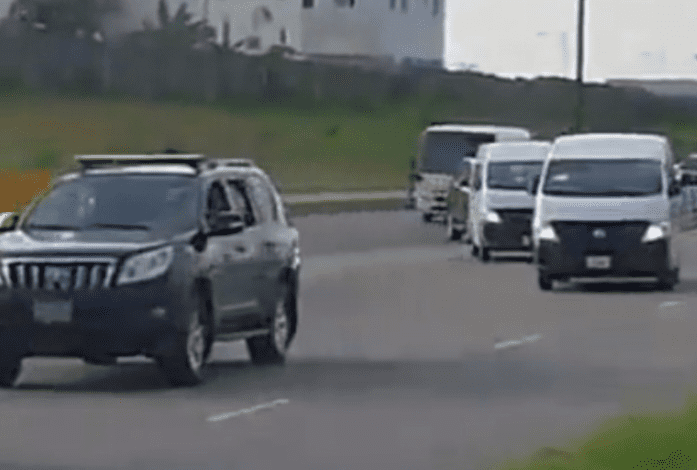 President Bola Tinubu's Convoy