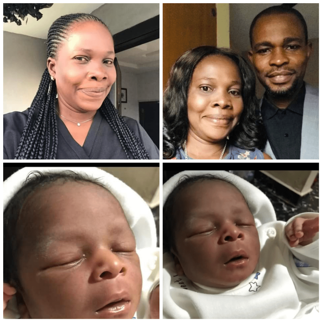 Nigerian Woman Rejoices as She Gives Birth to a Baby Boy After 13 Years 