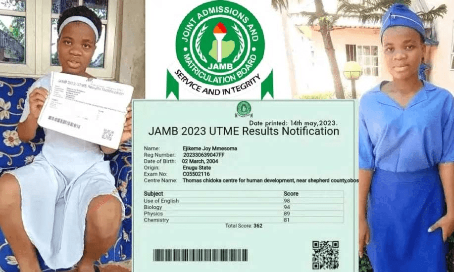 ”I Manipulated My Fake JAMB Result Unaided Using My Phone”-Anambra Pupil, Mmesoma Finally Reveals(Evidence Attached)