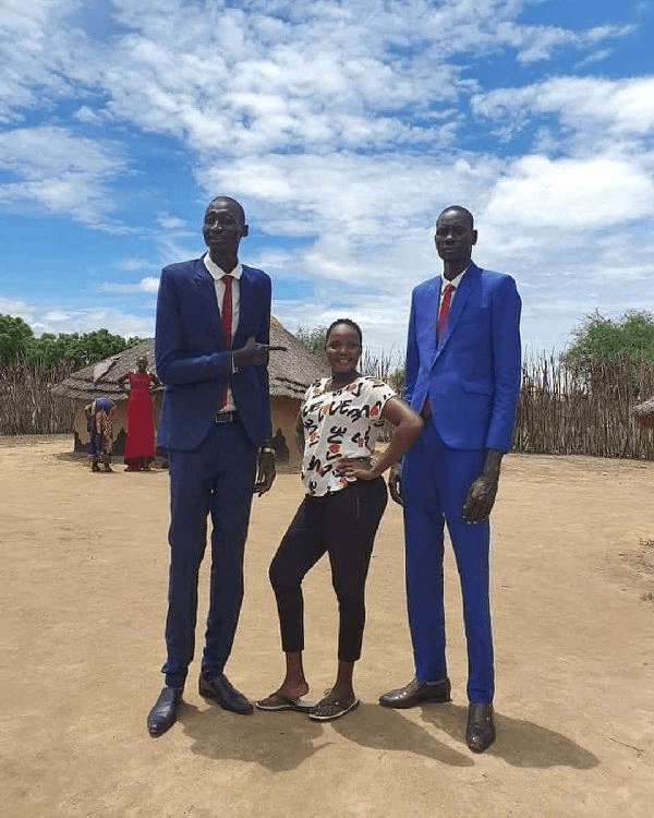 Surprisingly!!! Dinka Tribe Has The Tallest Set of People in The World [SEE PHOTOS]