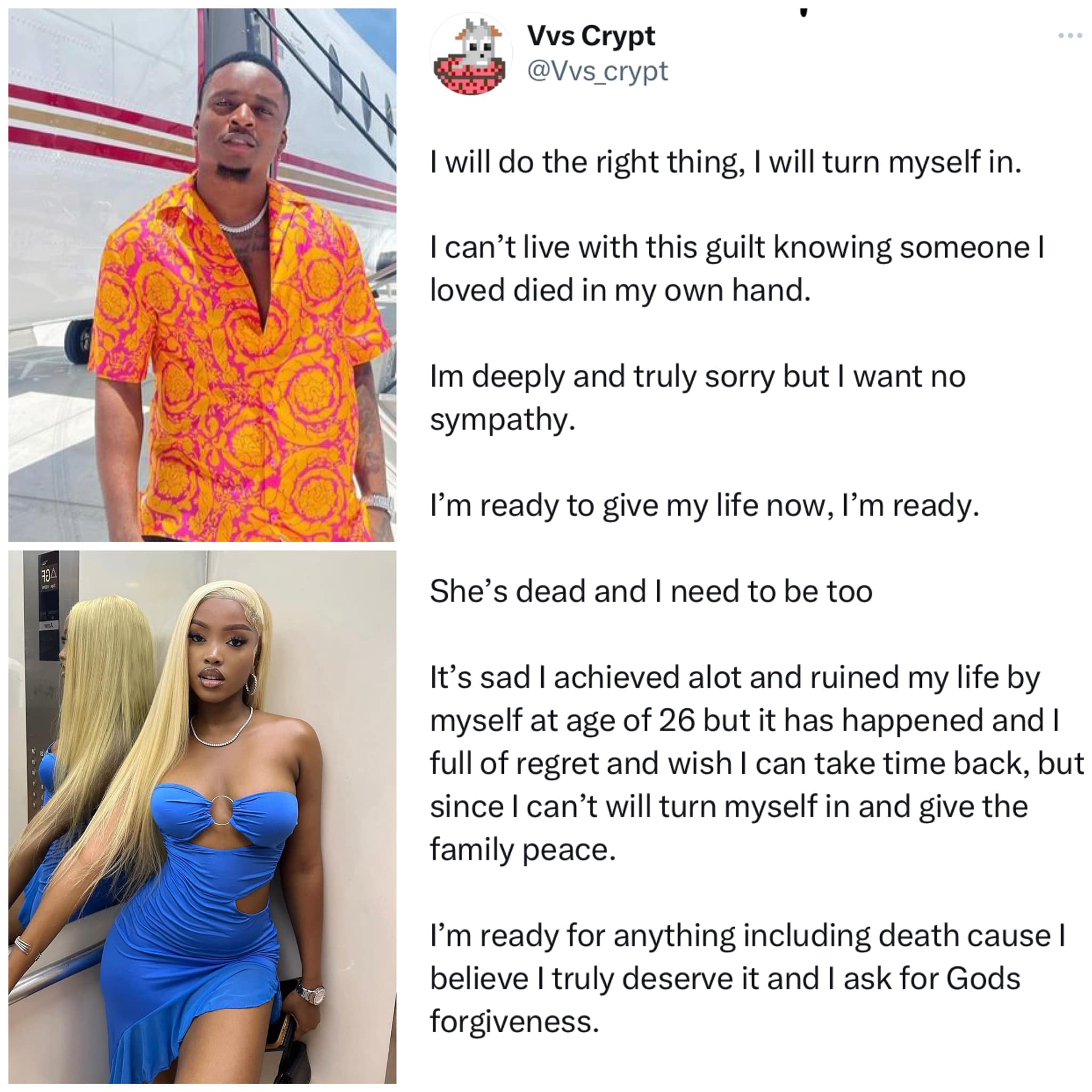 Popular Nigerian Gambler, Killaboi, Refutes Accusations of Girlfriend’s Mutilation Amid Fetish Practice Allegations (PHOTOS)