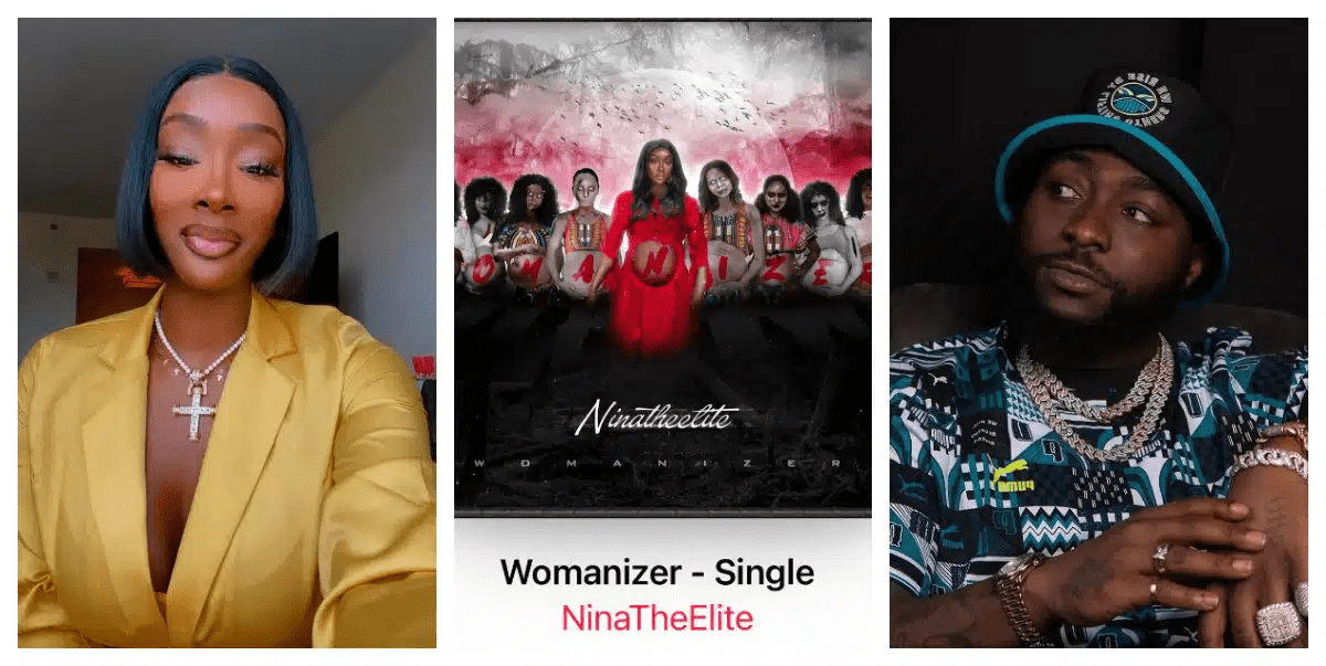 Anita Brown, Davido’s Alleged Side Chic Drops Diss Track, Titled ‘Womanizer’ For The Singer
