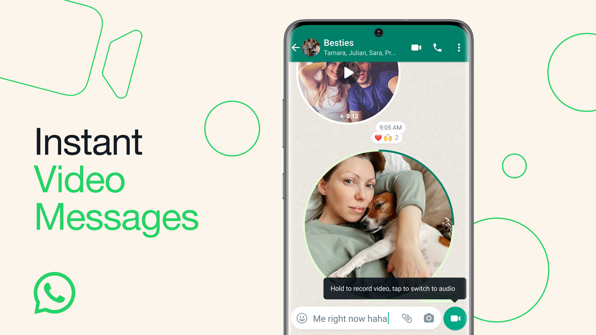 WhatsApp New Feature Enables Users To Send Instant Video Messages-SEE HOW!