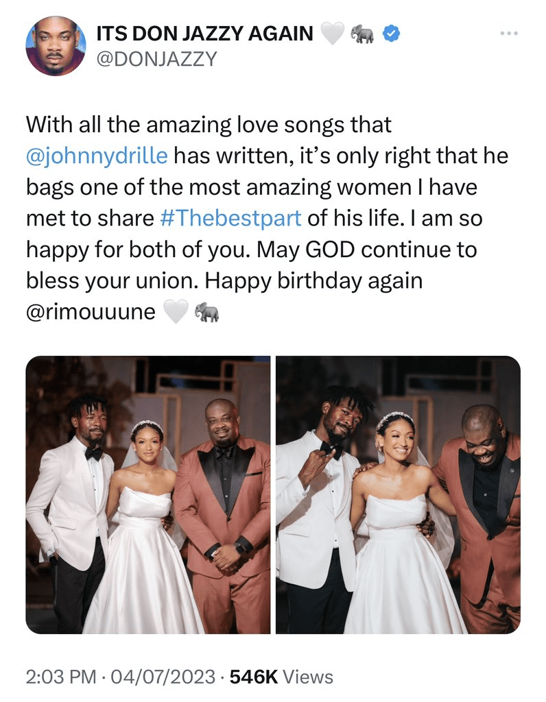 Photos from R&B Singer Johnny Drille's Secret Wedding FMT BLOG