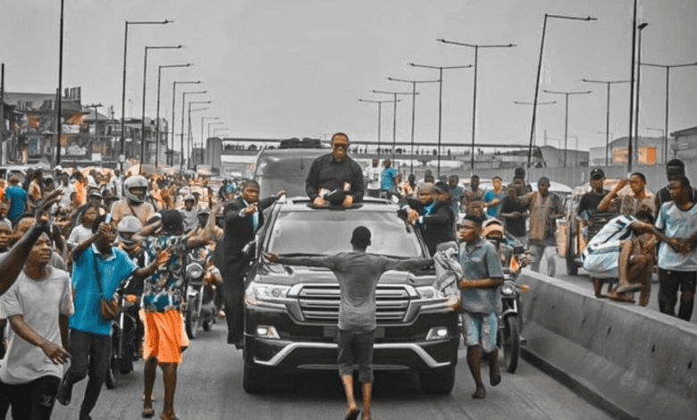 Young Boy Who Went Viral Chasing Peter Obi's Convoy