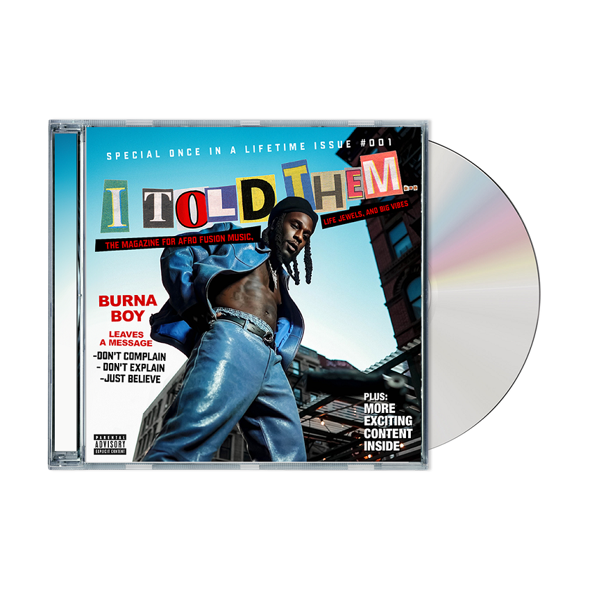 Download Burna Boy ‘I Told Them’Album 2023- Full Tracks