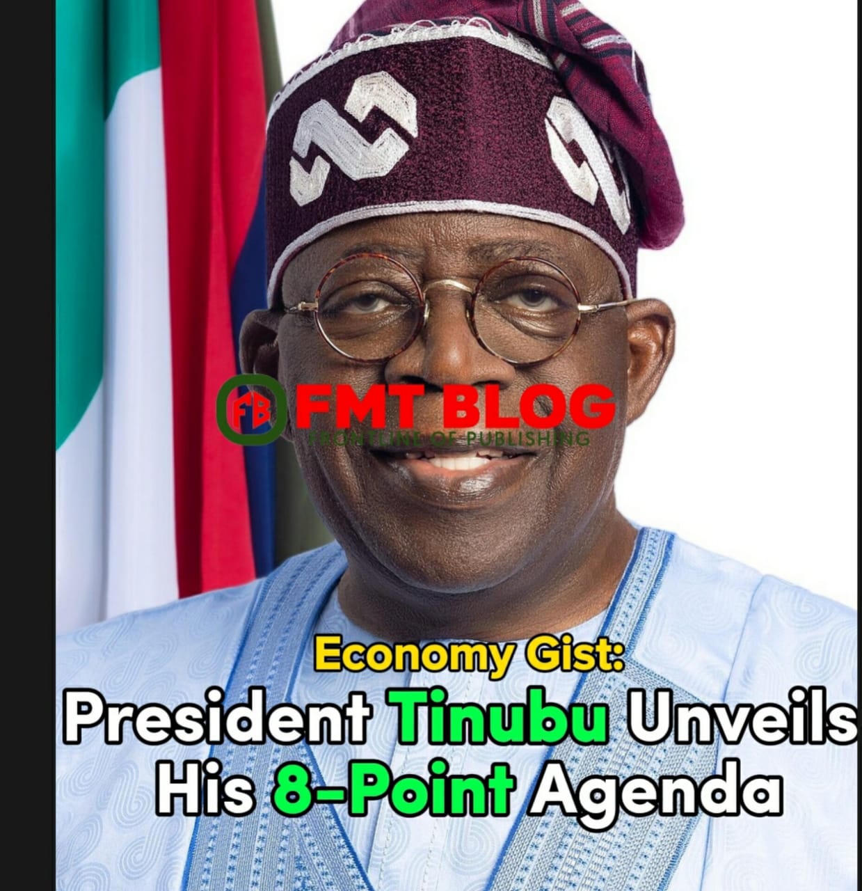 JUST IN !- President Tinubu Unveils His 8-Point Agenda (Check It Out)