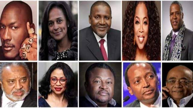 Dangote Stays Top As Mike Adenuga, Abdulsamad Rabiu Makes 2023 Forbes 17 Richest Black People In The World (PHOTOS)