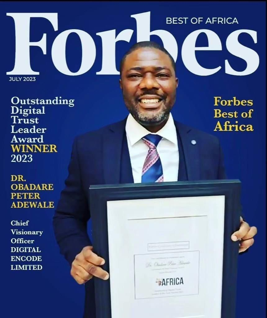 Nigerian Doctor Obadare Bags Forbes Best of Africa Outstanding Award 2023