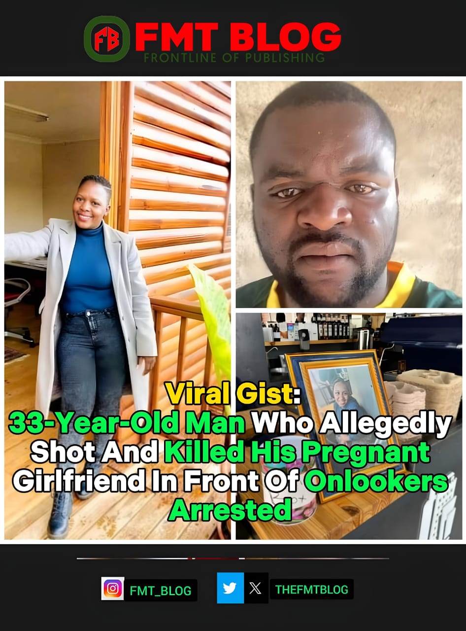 33-Year-Old Man Who Allegedly Shot And Killed His Pregnant Girlfriend In Front Of Onlookers Arrested (PHOTOS)