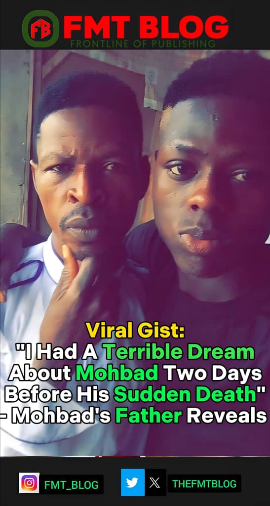 ”I Had A Terrible Dream About Mohbad Two Days Before His Sudden Death”-Mohbad’s Father Reveals (VIDEO)