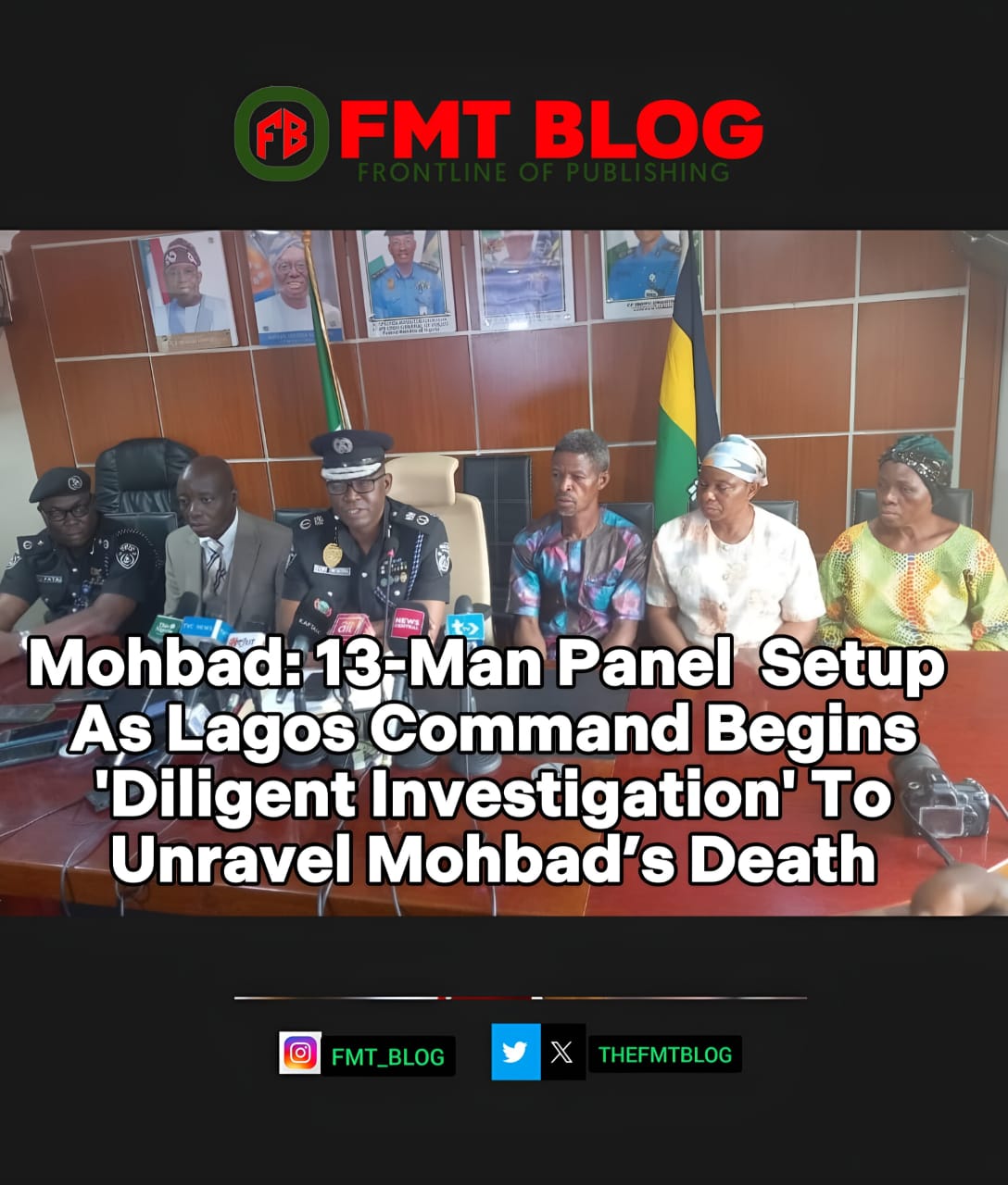 Mohbad: 13-Man Panel Setup As Lagos Police Command Begins ‘Diligent Investigations’To Unravel Mohbad’s Death (VIDEO)