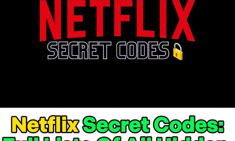 Netflix Secret Codes 2023