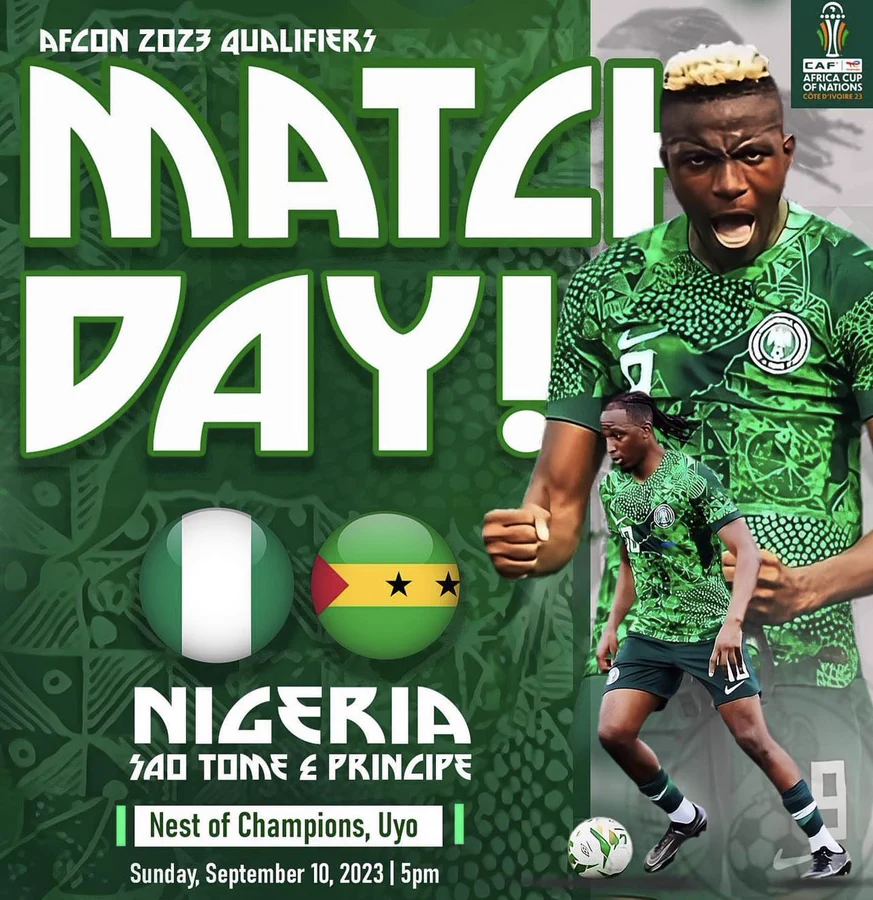 AFCON QUALIFIER- Super Eagles VS Sao Tome|Livestream|Others