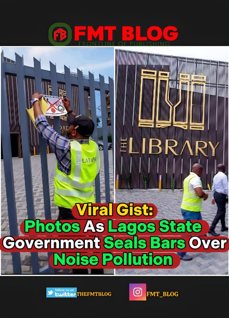 Lagos State Government Seals Bars