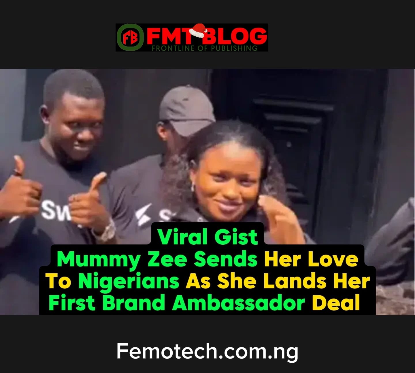 Mummy Zee Sends Her Love To Nigerians As She Lands Her First Brand Ambassador Deal