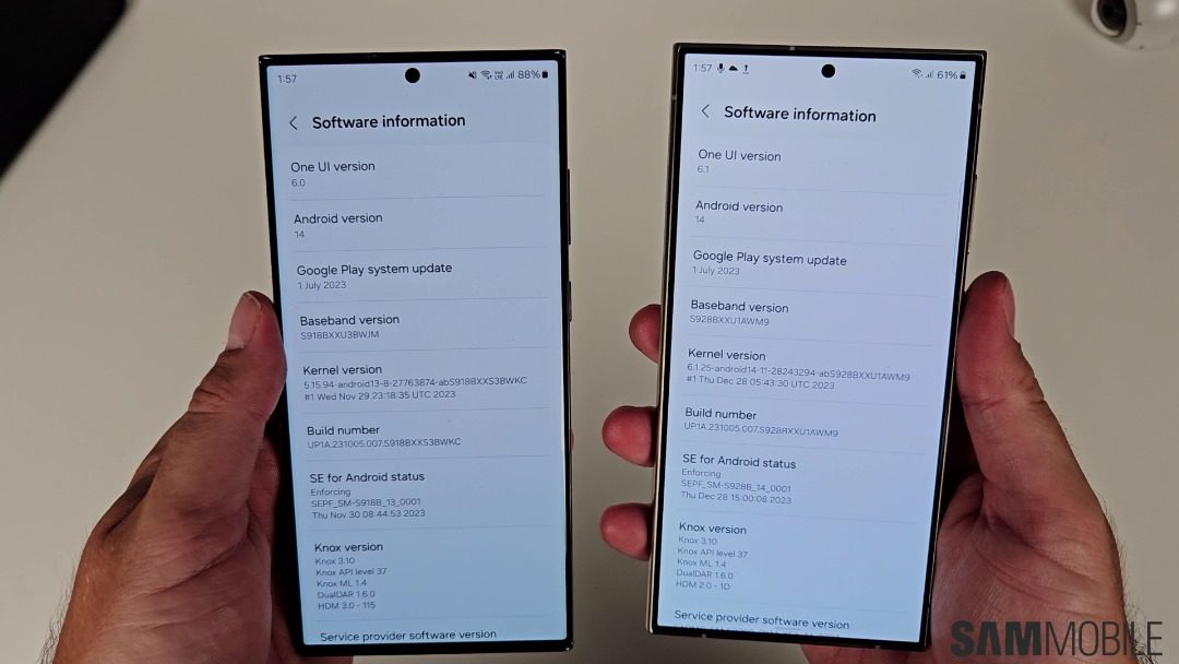 Samsung One UI 6.1 vs 6.0- Check Out All AI Features To Non AI (Videos)