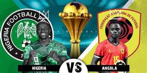 AFCON 2024 -Nigeria vs Angola Livestream Link