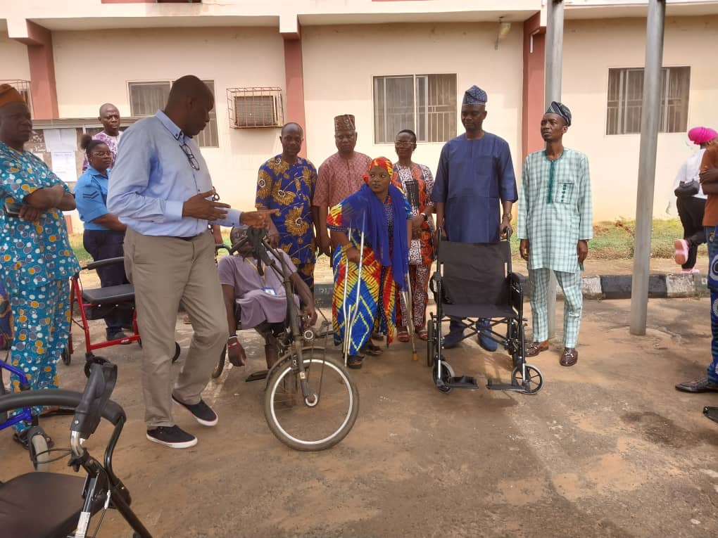 FELLOW OGUNFEMI REACHES OUT TO THE PHYSICALLY CHALLENGED, DONATES A MEDIA RESOURCES CENTRE