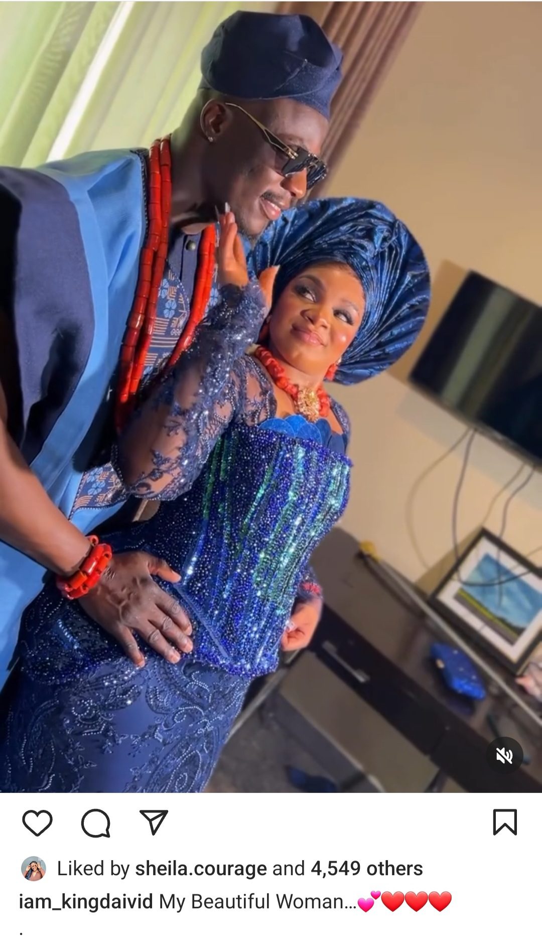 “My husband paid in full and extra” Reality star, Queen Mercy Atang says as she and her daughter go home with her husband (photos)