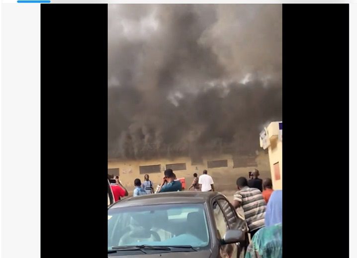 Unrest In Wuse Market, Abuja As Cars, Properties Sets Ablaze Over Killing Of Trader (VIDEO)