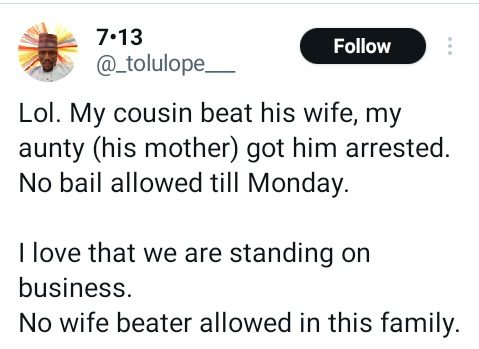 Nigerian Woman Arrests Her Son For Beating His Wife