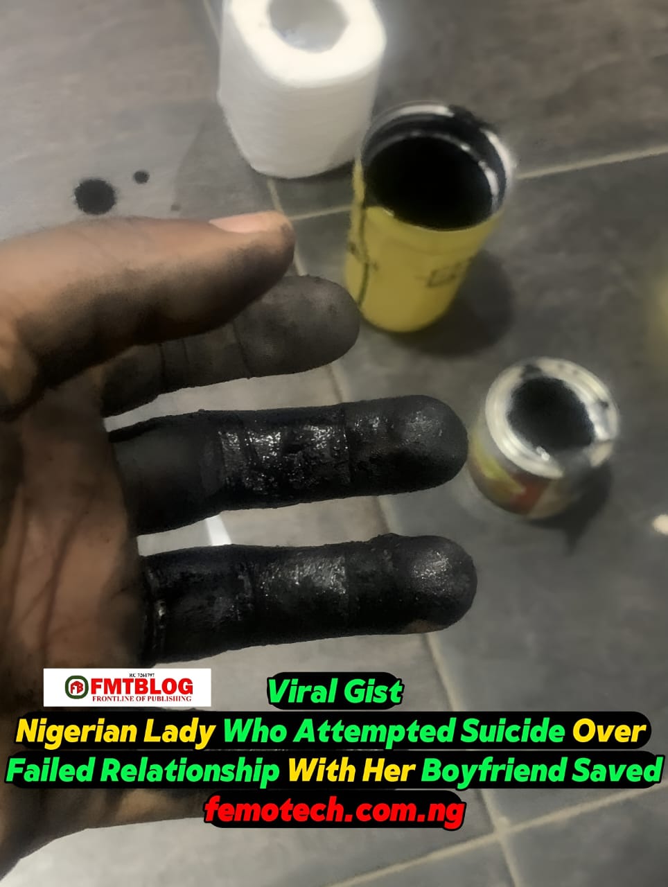 Nigerian Lady Who Attempted Suicide Over Failed Relationship With Her Boyfriend Saved