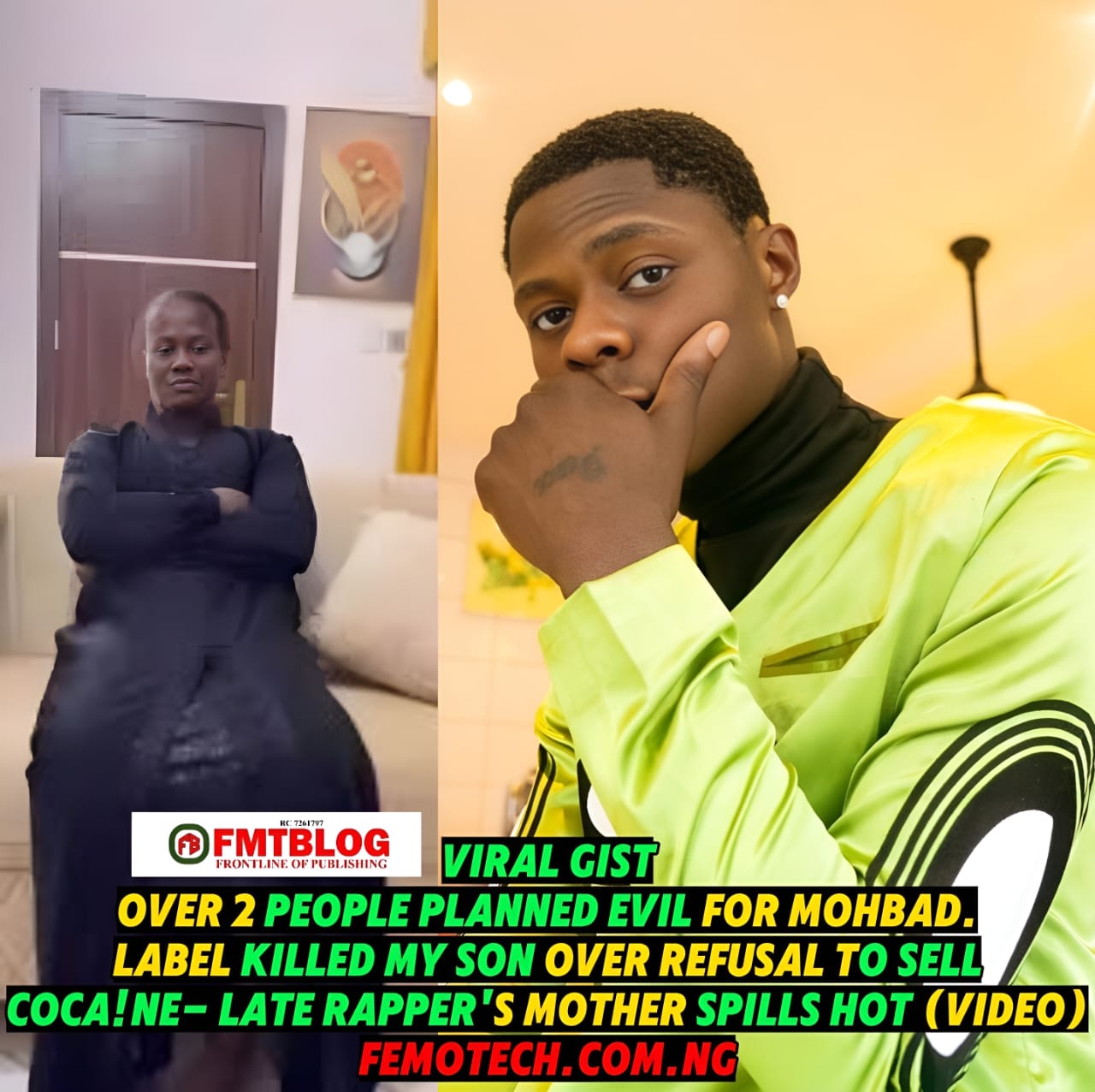 Over 3 People Planned Evil For Mohbad. Label Killed My Son Over Refusal To Sell Coca!ne- Late Rapper’s Mother Spills Hot (VIDEO)
