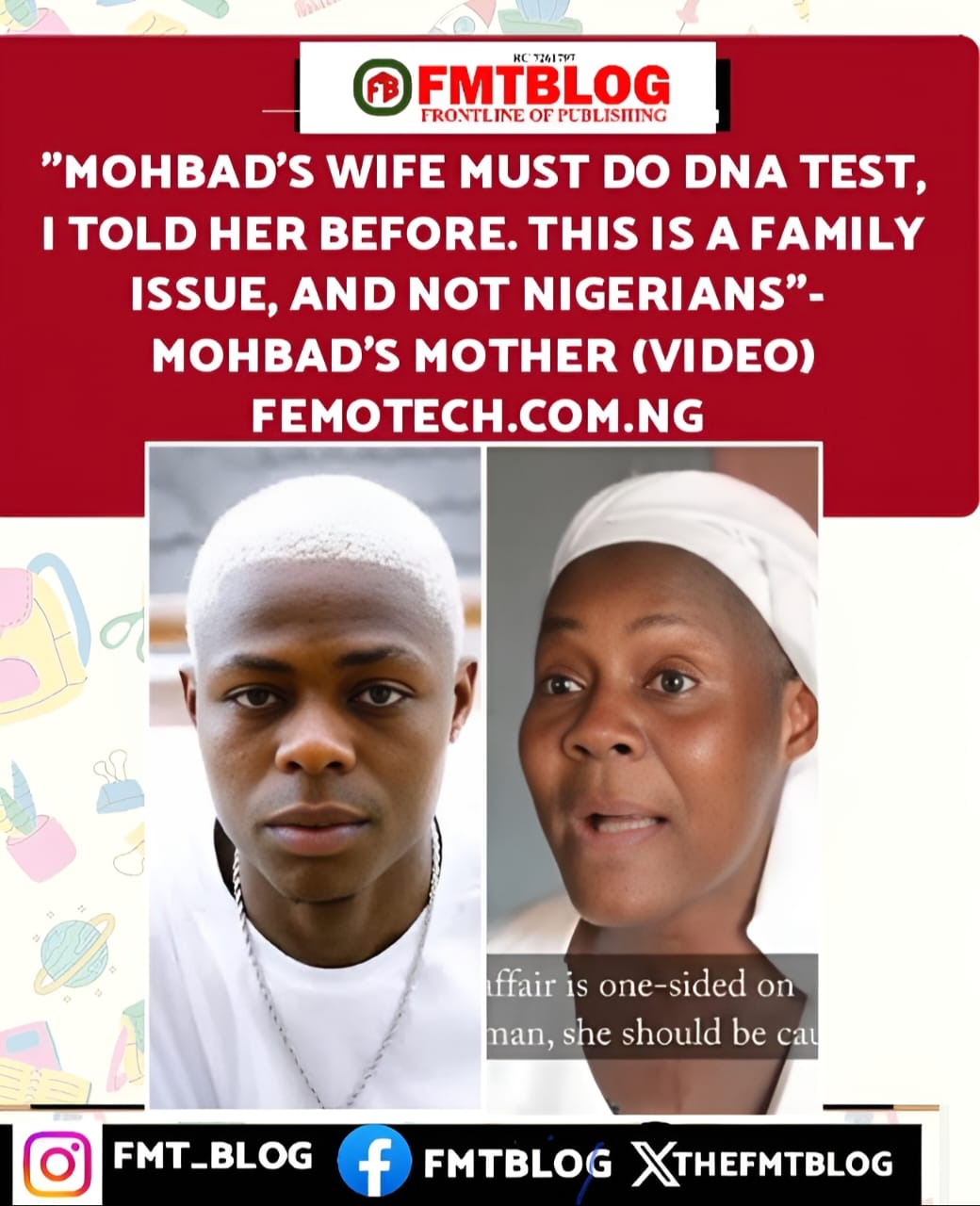 ”MohBad’s Wife Must Do DNA Test, I Told Her Before. This Is A Family Issue, And Not Nigerians”-MohBad’s Mother (VIDEO)