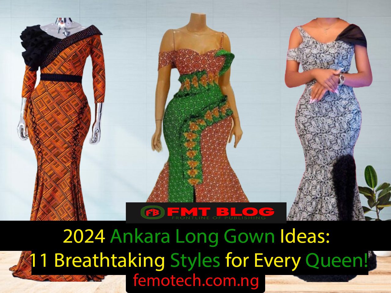2024 Ankara Long Gown Ideas: 11 Breathtaking Styles for Every Queen!
