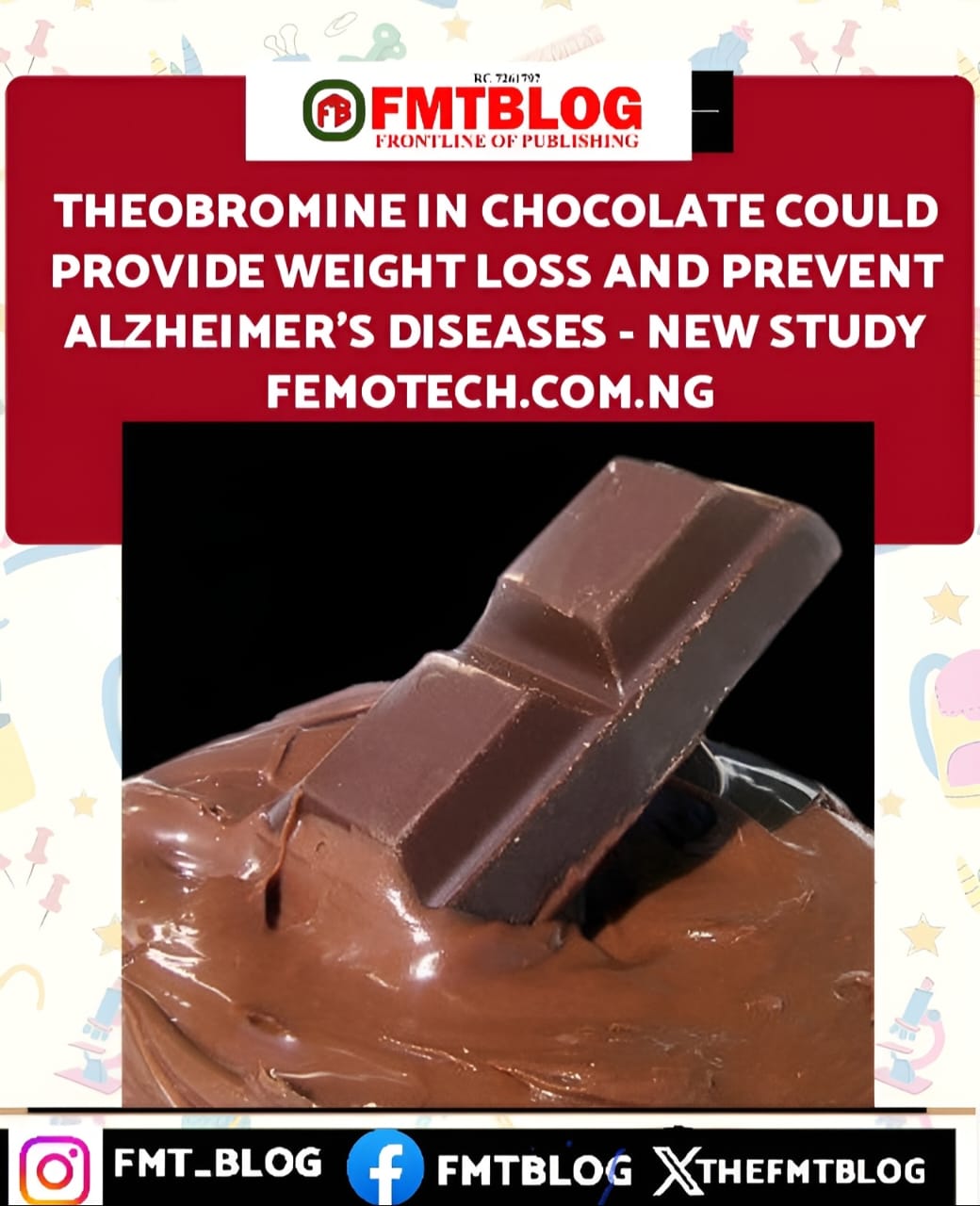 Theobromine In Chocolate Could Provide Weight Loss And Prevent Alzheimer’s Diseases- New Study