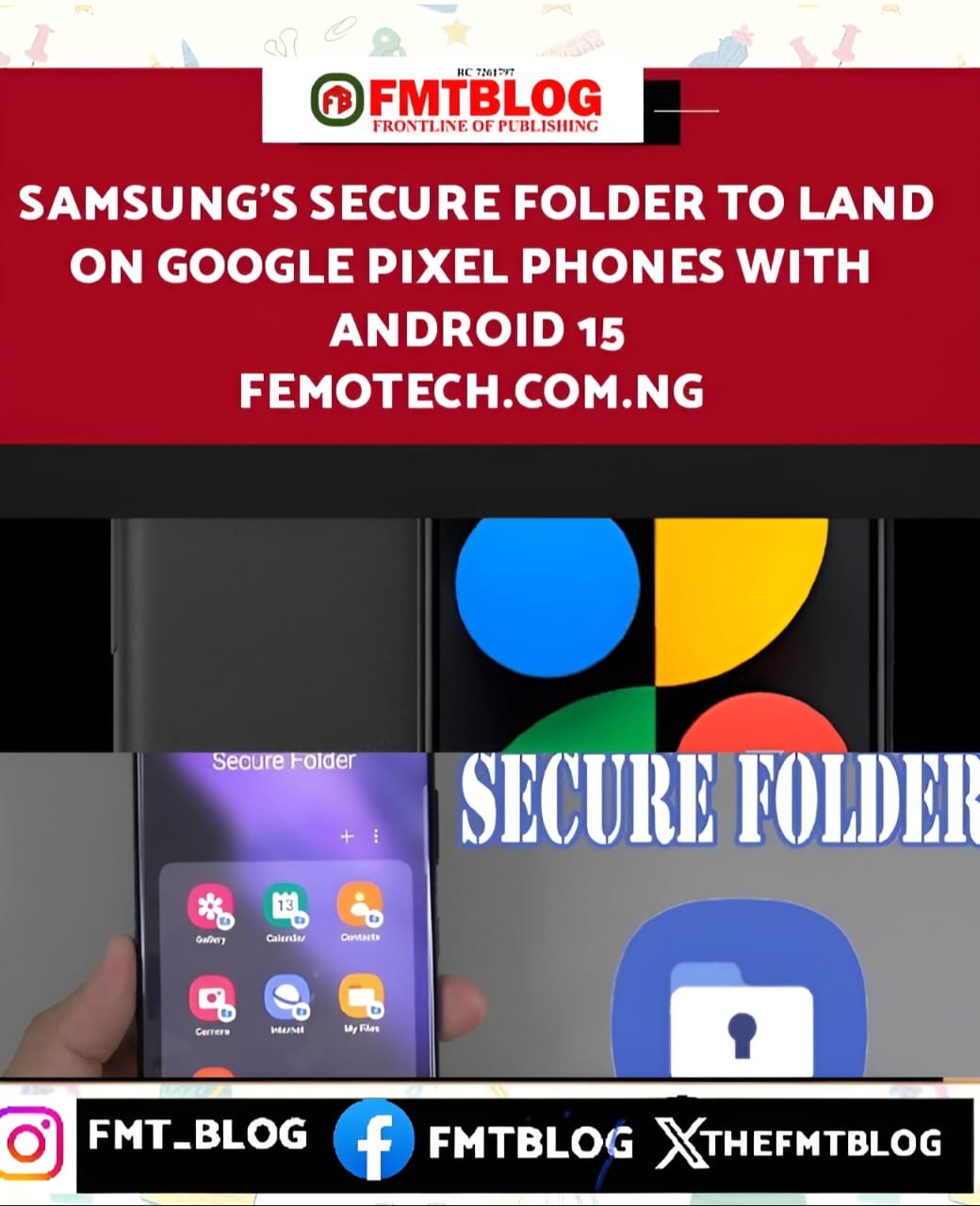 Samsung’s Secure Folder To Land On Google Pixel Phones With Android 15