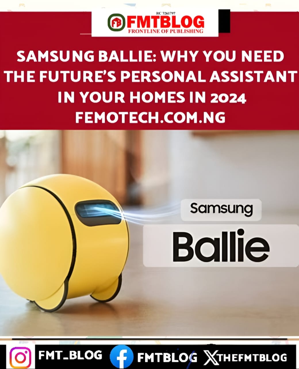Samsung Ballie: Why You Need The Future’s Personal Assistant In Your Homes In 2024