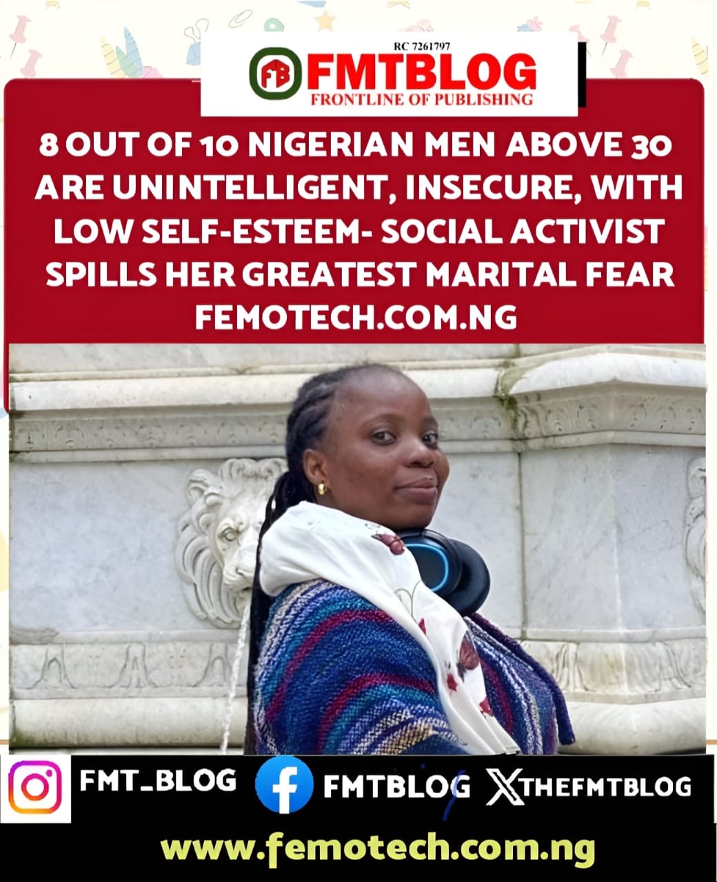 8 Out Of 10 Nigerian Men Above 30 Are Unintelligent, Insecure, With Low Self-Esteem — Nigerian Lady Spills Her Greatest Marital Fears