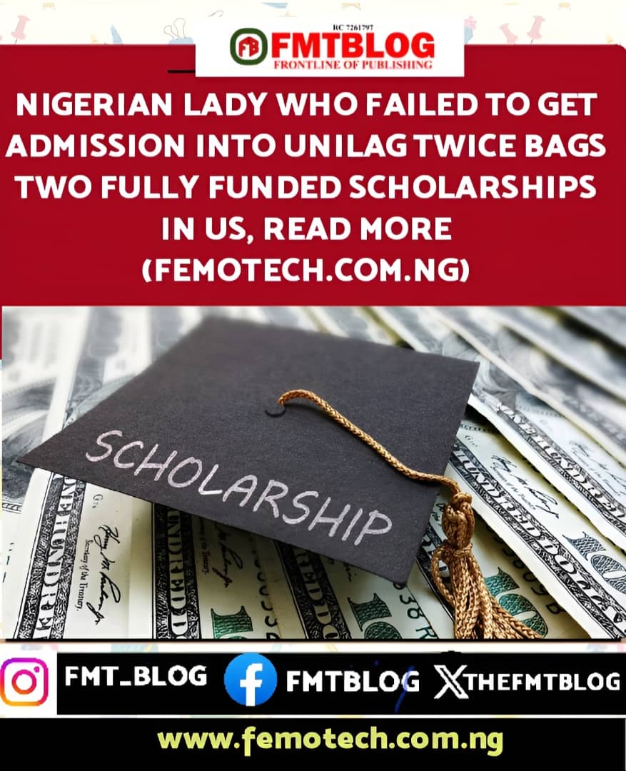 Nigerian Lady Who Failed To Get Admission Into UNILAG Twice Bags Two Fully Funded Scholarships In US